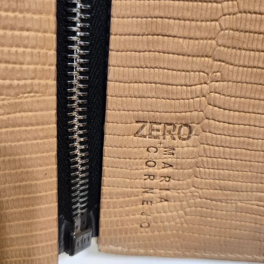 Zero Maria Cornejo Wide Belt Snake embossed Leather Size M/L Corset Festival USA